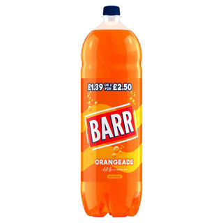 BARR Orangeade Soft Drink Bottle 2L PM £1.39 2/2.50