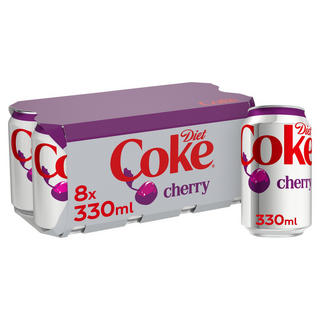 Diet Coke Cherry 8 x 330ml Cans