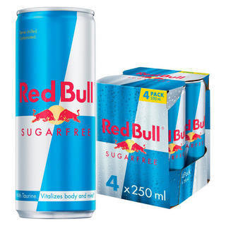 Red Bull Sugarfree Energy Drink 250ml 4 Pack