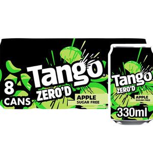 Tango Apple Sugar Free Cans 8 x 330ml