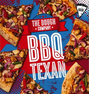 The Dough Company BBQ Texan Pizza 506g