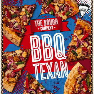 The Dough Company BBQ Texan Pizza 506g